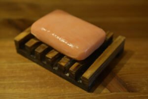 Seifenstück im Haushalt