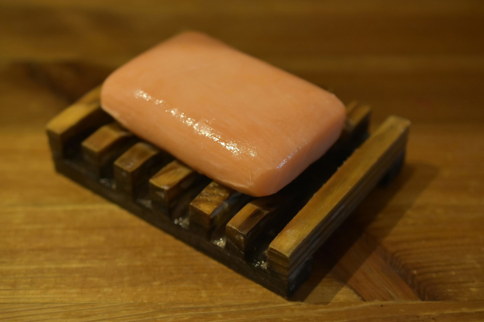 Seifenstück im Haushalt